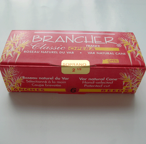 프랑스 브랑셔 클래식 소프라노 색소폰 리드(BOX OF 6)