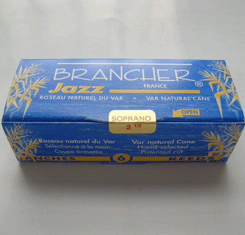 프랑스 브랑셔 재즈 소프라노 색소폰 리드(BOX OF 6)