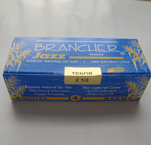 프랑스 브랑셔 재즈 테너 색소폰 리드(BOX OF 4)