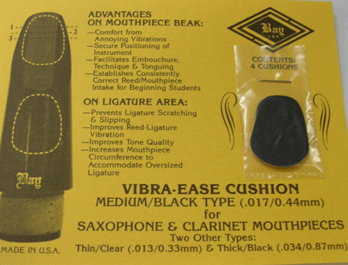 찰스베이(Charles Bay) 블랙 색소폰 패치 0.44mm(4-Pack)