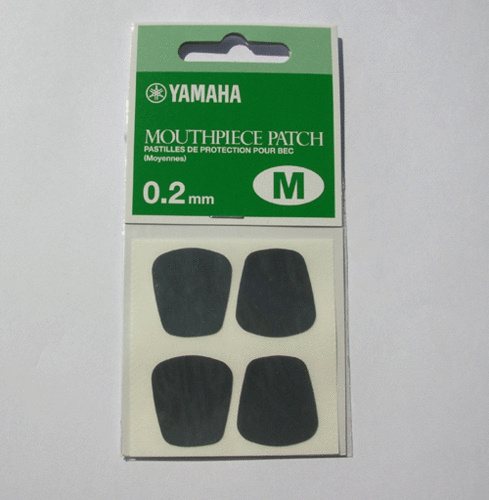 야마하 M 블랙 색소폰 패치 0.2mm(4-Pack)