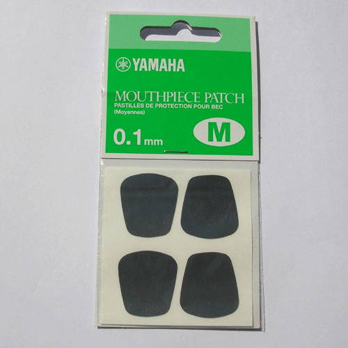 야마하 M 블랙 색소폰 패치 0.1mm(4-Pack)