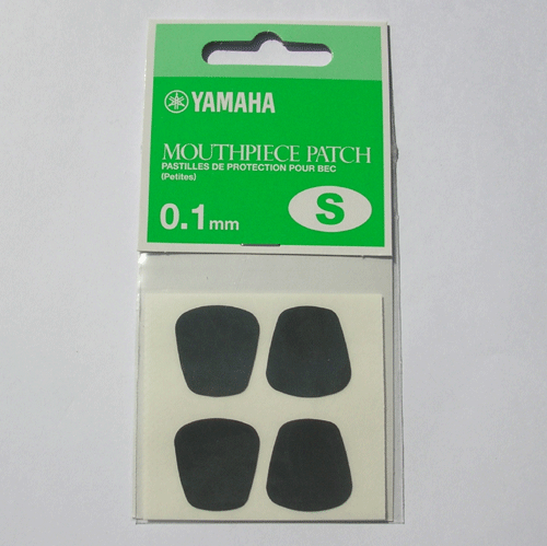 야마하 S 블랙 색소폰 패치 0.1mm(4-Pack)소프라노&amp;알토/테너 메탈피스용