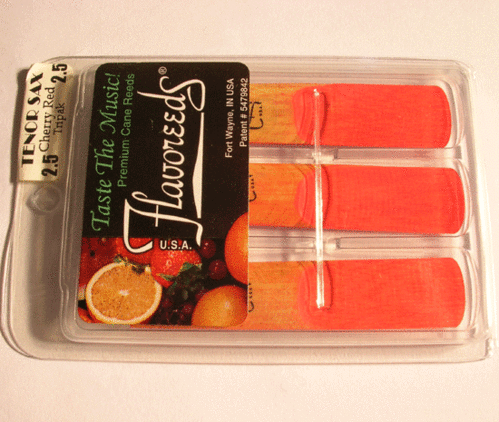 Flavoreeds Cherry Red 테너 색소폰 리드 3-Pack