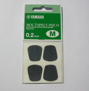 야마하 M 블랙 색소폰 패치 0.2mm(4-Pack)